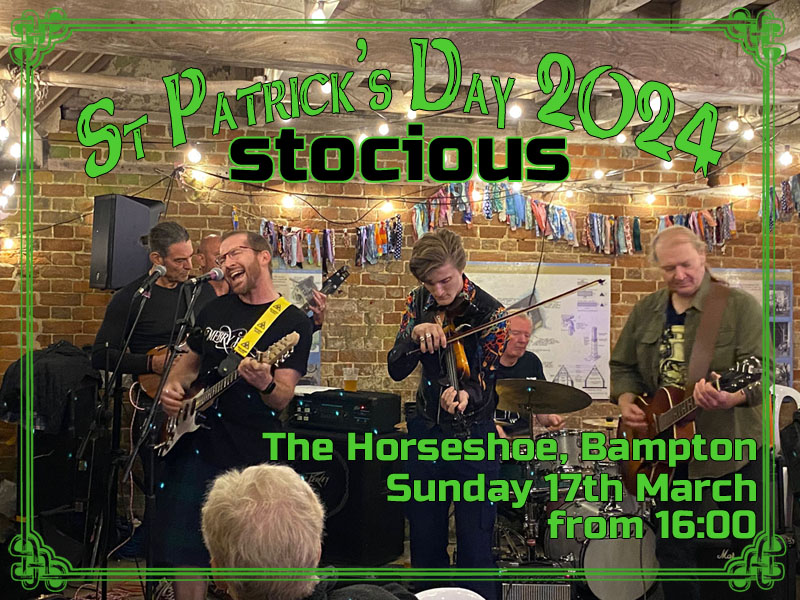 St Patrick's Day 2024 - The Horseshoe, Bampton